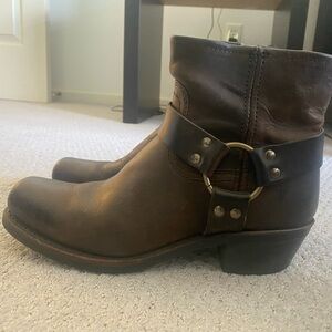 Frye Phillip Harness Short Boots